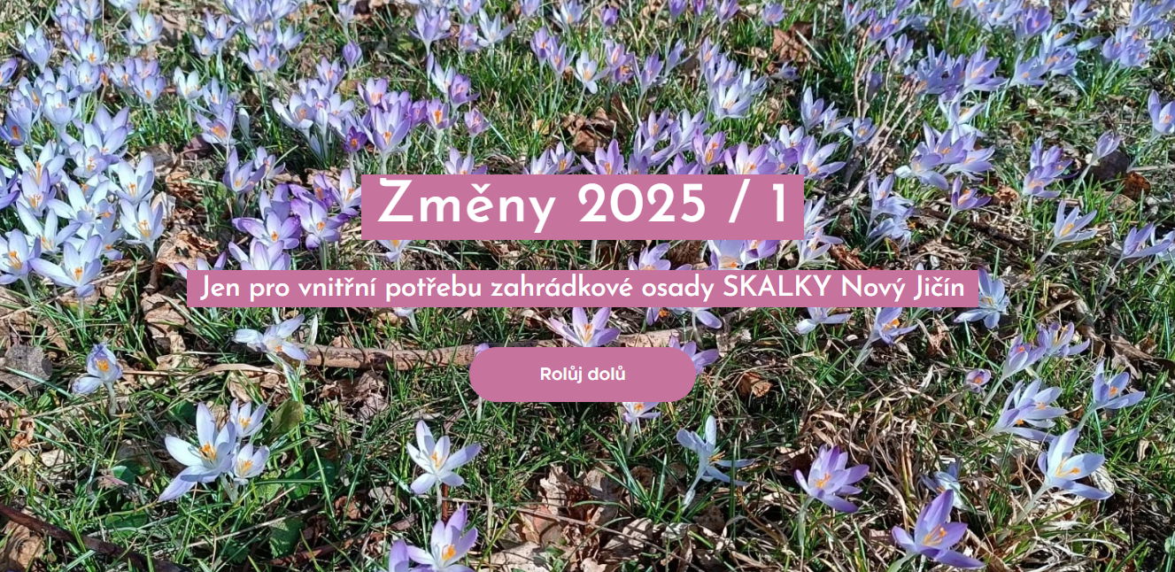 Změny 2025